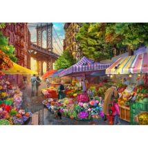 Bluebird Puzzle Flower Market Brooklyn 1000 Teile Puzzle Bluebird-Puzzle-F-90914