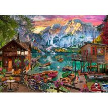 Bluebird Puzzle Lago Di Braies, Italy 500 Teile Puzzle Bluebird-Puzzle-F-90918