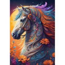 Bluebird Puzzle Floral Horse 1000 Teile Puzzle Bluebird-Puzzle-F-90931