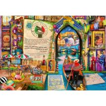 Bluebird Puzzle Life is an Open Book Venice 4000 Teile Puzzle Bluebird-Puzzle-70259-P