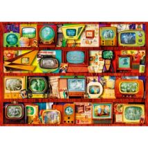 Bluebird Puzzle Golden Age of Television-Shelf 1000 Teile Puzzle Bluebird-Puzzle-70330-P