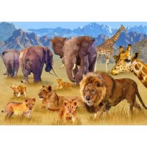 Bluebird Puzzle Savannah Animals 1500 Teile Puzzle Bluebird-Puzzle-70419