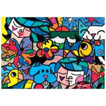 Bluebird Puzzle Romero Britto - Britto Garden 1000 Teile Puzzle Bluebird-Puzzle-F-90018