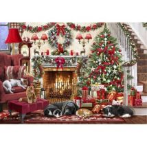 Bluebird Puzzle Cosy Fireplace 1000 Teile Puzzle Bluebird-Puzzle-F-90538