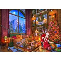 Bluebird Puzzle Christmas Lodge 2000 Teile Puzzle Bluebird-Puzzle-F-90801