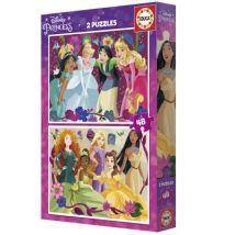Educa 2 Puzzles - Disney Princess 48 Teile Puzzle Educa-19675