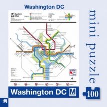 New York Puzzle Company DC Metro Map 100 Teile Puzzle New-York-Puzzle-SW132
