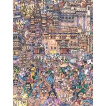 New York Puzzle Company Vibrant Varanasi 1000 Teile Puzzle New-York-Puzzle-MT2424