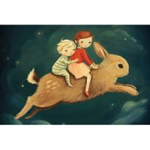 New York Puzzle Company Dream World - Bunny Dreamers 100 Teile Puzzle New-York-Puzzle-EM1712