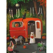 New York Puzzle Company XXL Teile - The Dogs of Halloween 500 Teile Puzzle New-York-Puzzle-JH2217