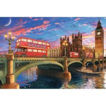 Trefl Wood Craft Holzpuzzle - Palace of Westminster - London 501 Teile Puzzle Trefl-20155