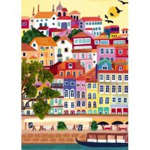 Pieces & Peace Porto - Portugal 1000 Teile Puzzle Pieces-Peace-F-00182
