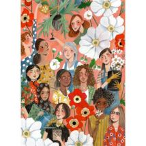 Pieces & Peace Frauen im Garten 500 Teile Puzzle Pieces-Peace-F-00208