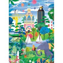 Pieces & Peace Fantastisches Nantes 1500 Teile Puzzle Pieces-Peace-F-00214