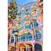 Pieces & Peace Wunderschönes Barcelona 1000 Teile Puzzle Pieces-Peace-F-00229