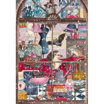 Pieces & Peace Weihnachtsbuchhandlung 1000 Teile Puzzle Pieces-Peace-F-00259