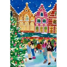 Pieces & Peace Weihnachtsmarkt in Brügge 1000 Teile Puzzle Pieces-Peace-F-00263