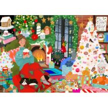 Pieces & Peace Weihnachtsecke 1500 Teile Puzzle Pieces-Peace-F-00264