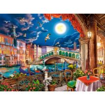 Castorland Romantische Nacht in Venedig 2000 Teile Puzzle Castorland-200986