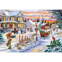 Castorland Der Weihnachtsbaum Kommt 1000 Teile Puzzle Castorland-105274