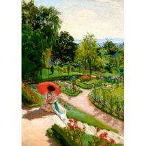 Castorland Art Collection - Roter Regenschirm, Józef Mehoffer 500 Teile Puzzle Castorland-54046