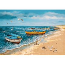 Castorland Morgen am Meer (Kunstsammlung) 500 Teile Puzzle Castorland-053919