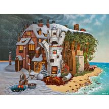 Castorland Art Collection - Christmas Eve Madeira 2000 Teile Puzzle Castorland-201020