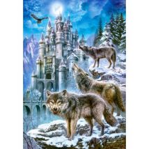 Castorland Wölfe ums Schloss 1500 Teile Puzzle Castorland-151141