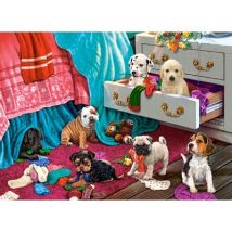 Castorland Puppies in the Garden 300 Teile Puzzle Castorland-030392