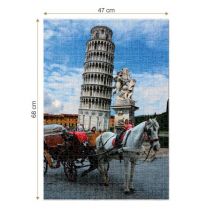 Roovi Tower of Pisa 1000 Teile Puzzle Roovi-70647