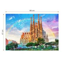 Roovi Sagrada Familia, Barcelona, Spain 1000 Teile Puzzle Roovi-79862
