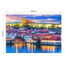 Roovi Prague, Czech Republic 1000 Teile Puzzle Roovi-79978