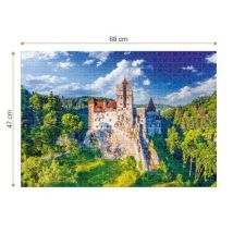Roovi Bran Castle or Dracula Castle in Transylvania 1000 Teile Puzzle Roovi-80059