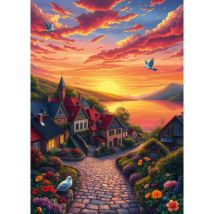 Alipson Puzzle Blick auf den See 500 Teile Puzzle Alipson-Puzzle-F-50177