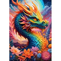 Alipson Puzzle Bunter Drache 1000 Teile Puzzle Alipson-Puzzle-F-50217