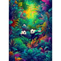 Enjoy Puzzle Panda-Zufluchtsort 1000 Teile Puzzle Enjoy-Puzzle-2220