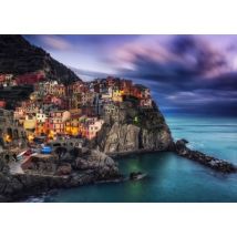 Enjoy Puzzle Manarola at Dusk, Cinque Terre, Italy 1000 Teile Puzzle Enjoy-Puzzle-1077