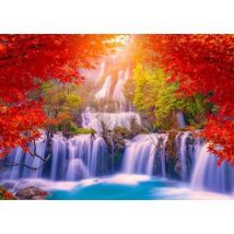 Enjoy Puzzle Thee Lor Su Waterfall in Autumn, Thailand 1000 Teile Puzzle Enjoy-Puzzle-1287