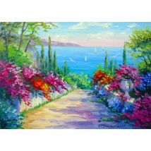 Enjoy Puzzle Sunny Road to the Sea 1000 Teile Puzzle Enjoy-Puzzle-1747