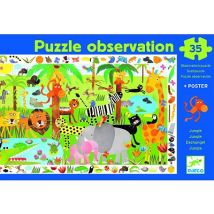 Djeco Der Dschungel 35 Teile Puzzle Djeco-07590