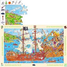 Djeco Die Piraten 100 Teile Puzzle Djeco-07506