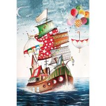 Magnolia Freies Schiff 1000 Teile Puzzle Magnolia-1013