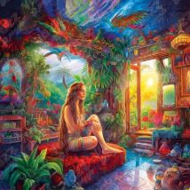 Yazz Home in Heaven 1023 Teile Puzzle Yazz-1907
