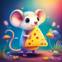 Yazz Lovely Mouse 1023 Teile Puzzle Yazz-3845