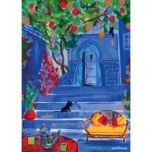 Carole Rampinetta Chefchaouen 500 Teile Puzzle Rampinetta-Chefchaouen