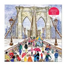 Galison Brooklyn Bridge ? 1000-teiliges Puzzle in einer Quadratischen Karton 1000 Teile Puzzle Galison-36267