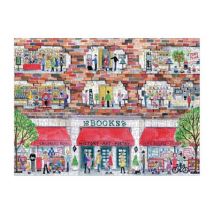 Galison Ein Tag im Buchladen – 1000-teiliges Puzzle 1000 Teile Puzzle Galison-36708