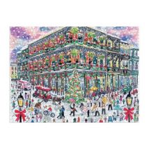 Galison Weihnachten in New Orleans – 1000-teiliges Puzzle mit Quadratischer Box 1000 Teile Puzzle Galison-37585