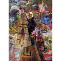 Heye Rebrush ! - The Bookworm 1000 Teile Puzzle Heye-30054