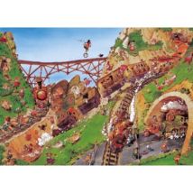 Heye Wanted - Getaway Car Fred 1000 Teile Puzzle Heye-30052